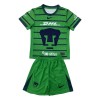 Conjunto (Camiseta+Pantalón Corto) Portero Pumas UNAM 2024-25 Verde - Niño